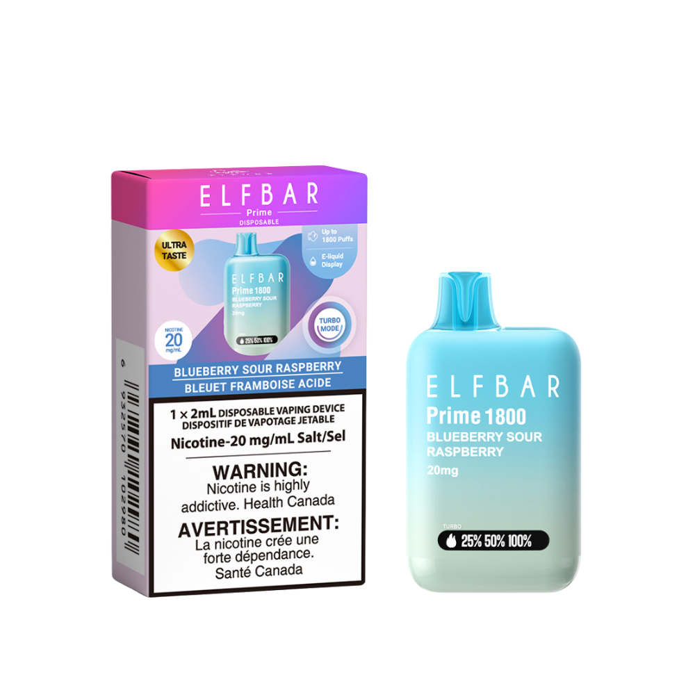 ELF Bar PRIME 1800 2mL Disposable Vape