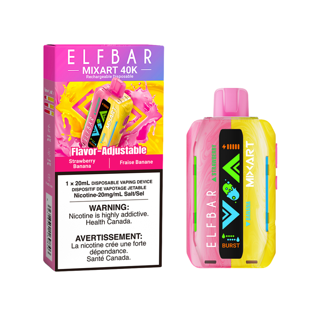 Elf Bar MixArt 2in1 Dispo. Vape 40K - 20mL - 20MG