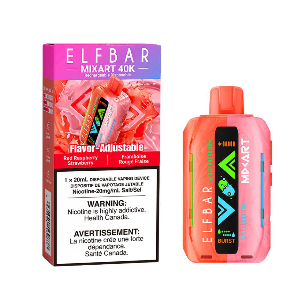 Elf Bar MixArt 2in1 Dispo. Vape 40K - 20mL - 20MG
