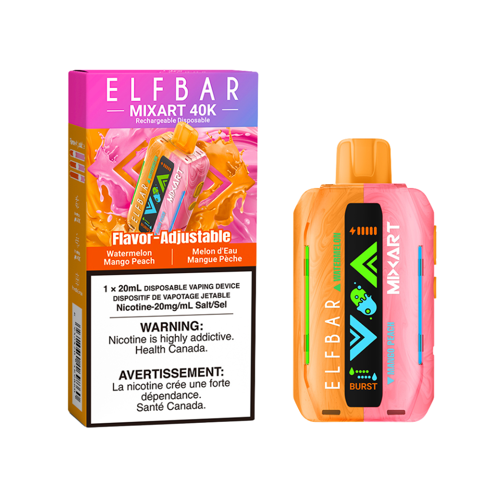 Elf Bar MixArt 2in1 Dispo. Vape 40K - 20mL - 20MG