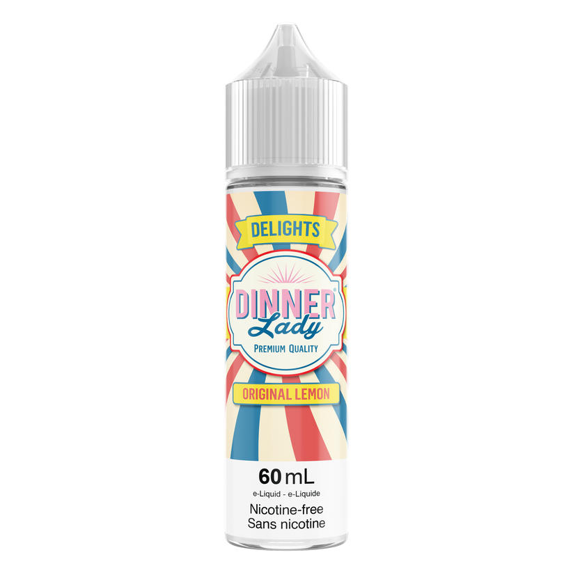 Dinner Lady - Original Lemon 60mL Traditional Nicotine