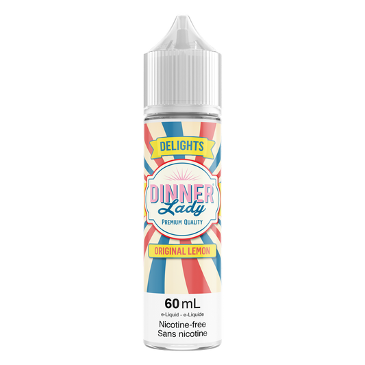 Dinner Lady - Original Lemon 60mL Traditional Nicotine