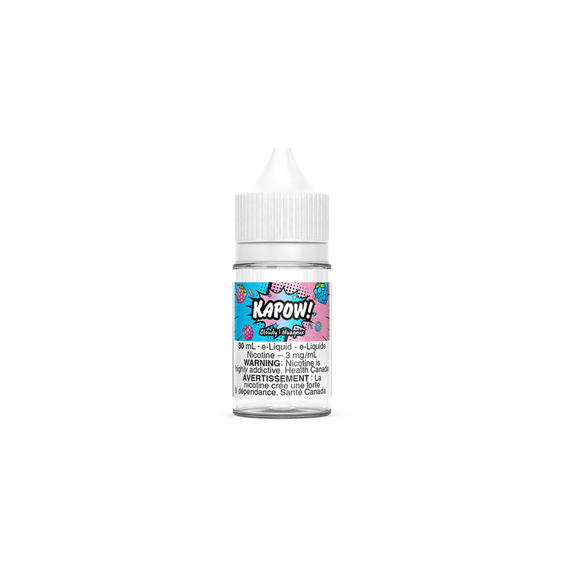 CLOUDY By KAPOW! 30mL Traditional Nic.
