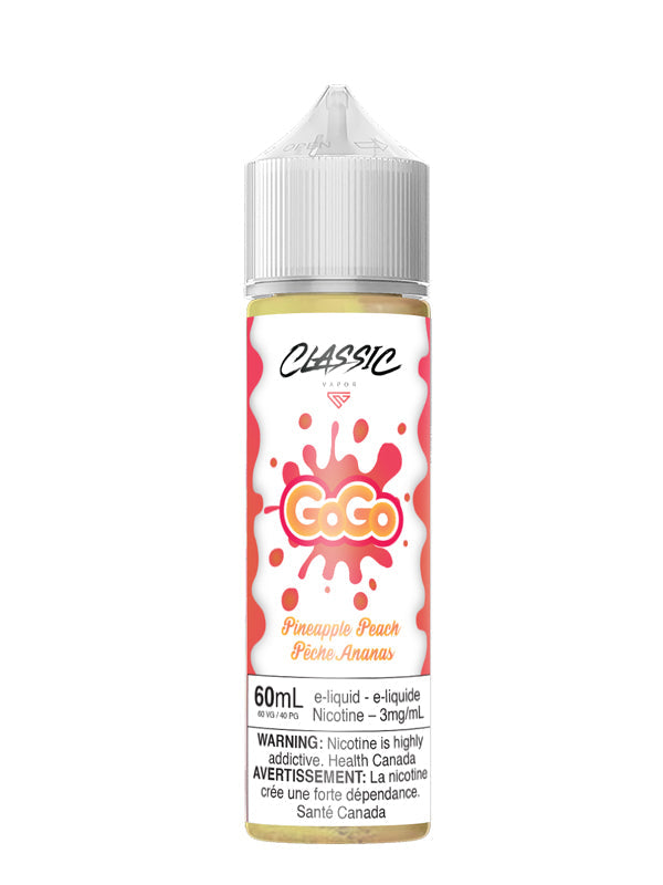 Peach Pineapple 60ml by GoGo E-Liquid