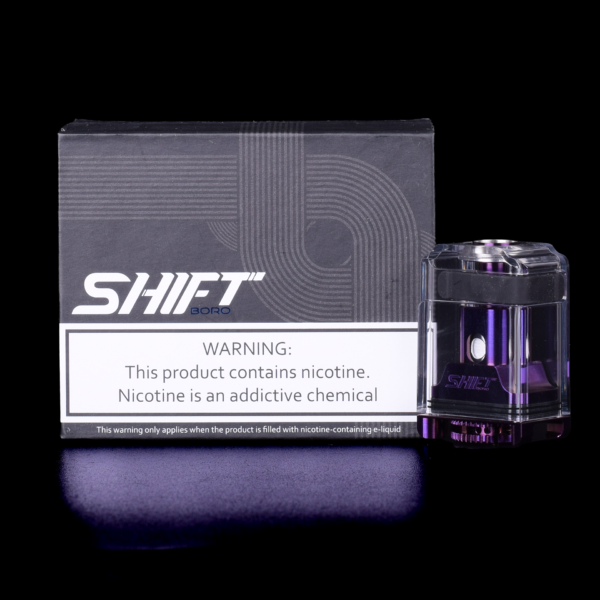 SHIFT BORO TANK (Electric Purple) Riverside Vape Supply SHIFT BORO TANK (Electric Purple) Riverside Vape Supply