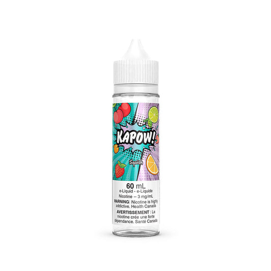 SQUISH By KAPOW! 60mL Traditional Nic.