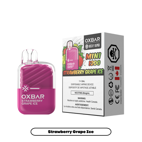 Rocky Vapor Oxbar Mini 1200 2mL 20MG Disposable Vape
