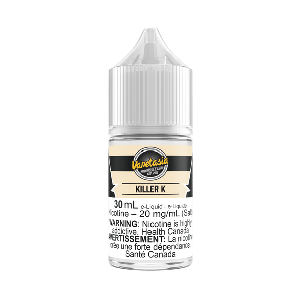 Killer K By Vapetasia - 30mL 20MG Salt Nic.