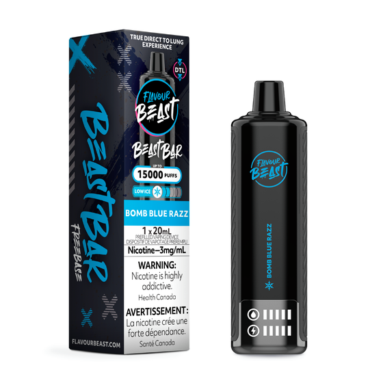Flavour Beast Bar 15K 20mL 3MG Disposable (Low Nicotine) ***CLEARANCE* Riverside Vape Supply Flavour Beast Bar 15K 20mL 3MG Disposable (Low Nicotine) ***CLEARANCE* Riverside Vape Supply