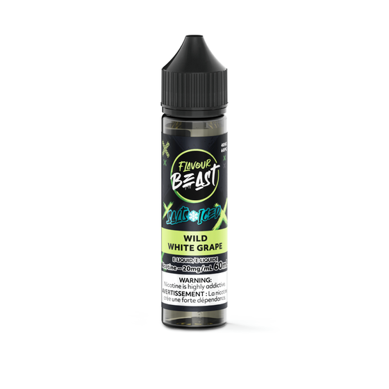 Wild White Grape Iced By Flavour Beast E-liquid SALT Nicotine 60mL