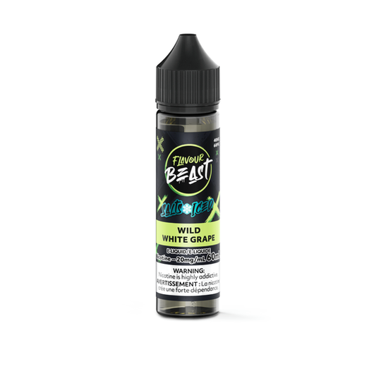 Wild White Grape Iced By Flavour Beast E-liquid SALT Nicotine 60mL