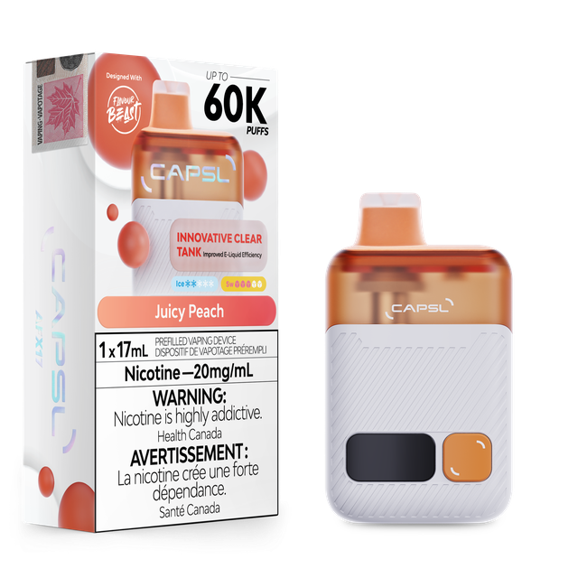 CAPSL 60K Disposable Vape 20MG