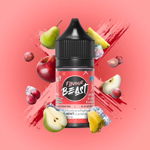 Famous Fruit KO Iced By Flavour Beast E-liquid 30mL
