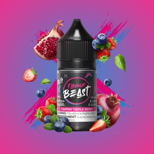 Tripin' Triple Berry By Flavour Beast E-liquid 30mL