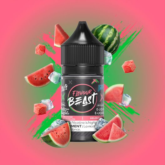 Weekend Watermelon Iced By Flavour Beast E-liquid 30mL