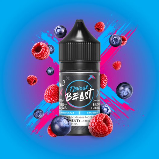 Bomb Blue Razz By Flavour Beast E-liquid 30mL