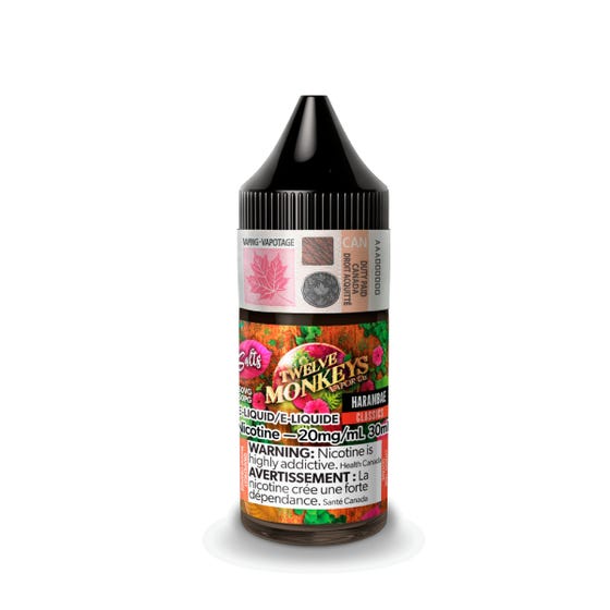 Twelve Monkeys Salts 30mL