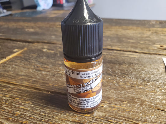 BRIDGE ST. BLEND By Stripe Tobacconist -Traditional/Freebase Nicotine