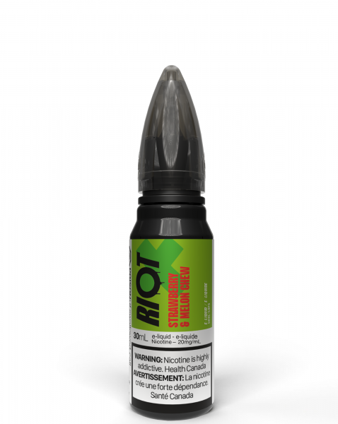 Strawberry Melon Chew By RIOT X/Squad - Salt Nic. 30mL