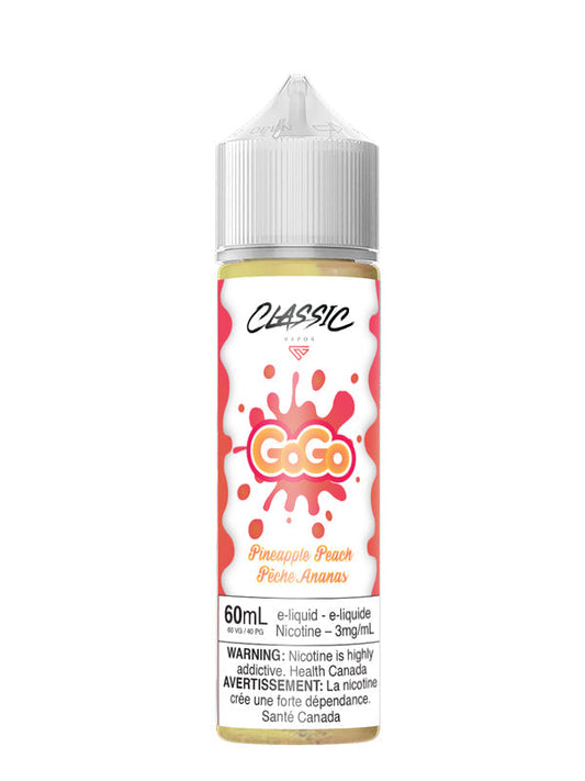 Peach Pineapple 60ml by GoGo E-Liquid