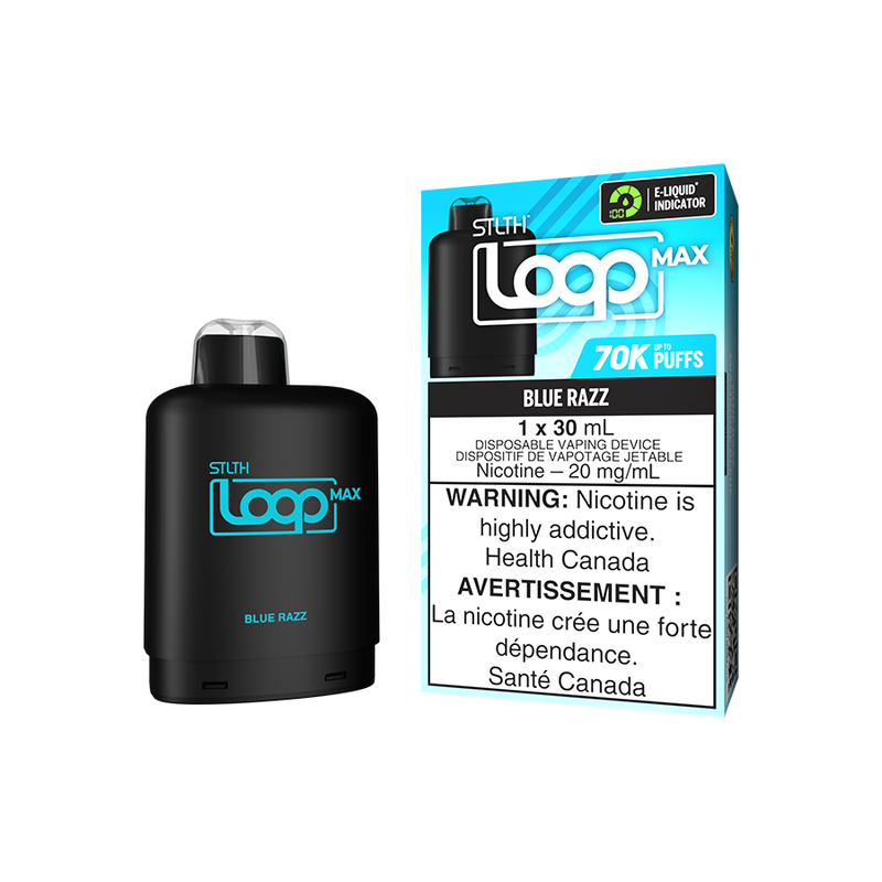STLTH LOOP MAX 70K POD PACK - 20MG - 30mL - 1pc.(Ont.Tax)