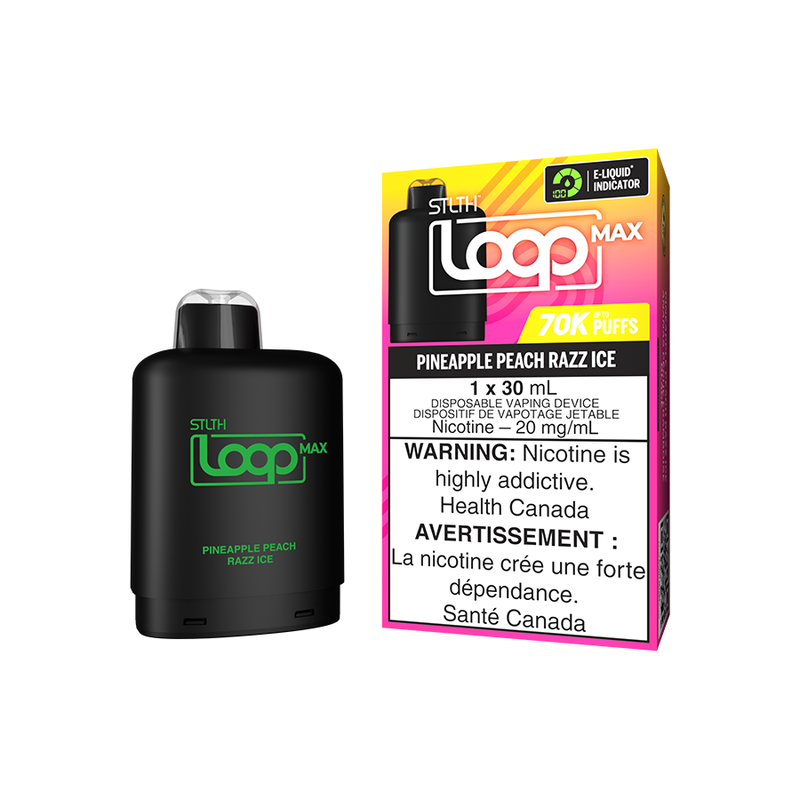 STLTH LOOP MAX 70K POD PACK - 20MG - 30mL - 1pc.(Ont.Tax)
