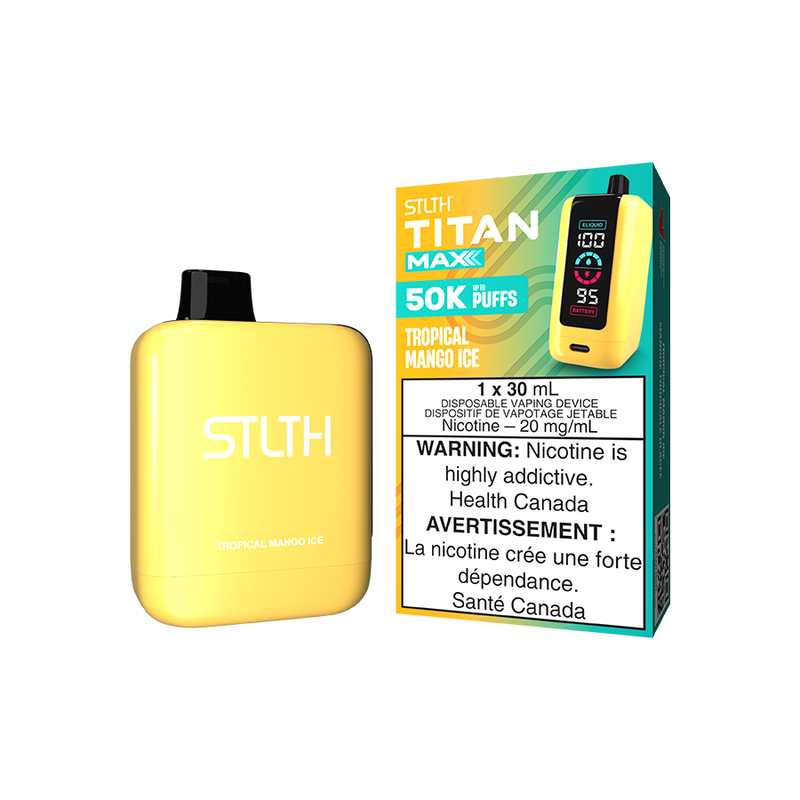 STLTH TITAN MAX 50K Disposable - 20MG - 30mL