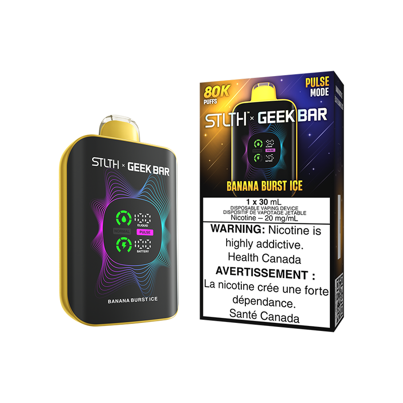 GEEKBAR X STLTH 80K Disposable - 20MG - 30mL