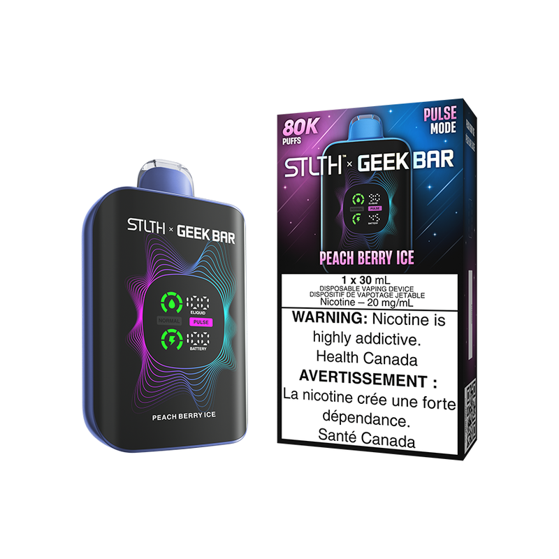 GEEKBAR X STLTH 80K Disposable - 20MG - 30mL
