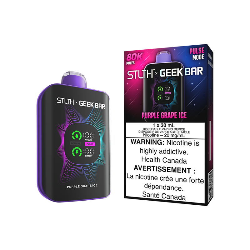 GEEKBAR X STLTH 80K Disposable - 20MG - 30mL