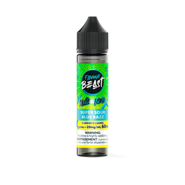 Super Sour Blue Razz Ice By Flavour Beast E-liquid SALT Nicotine 60mL