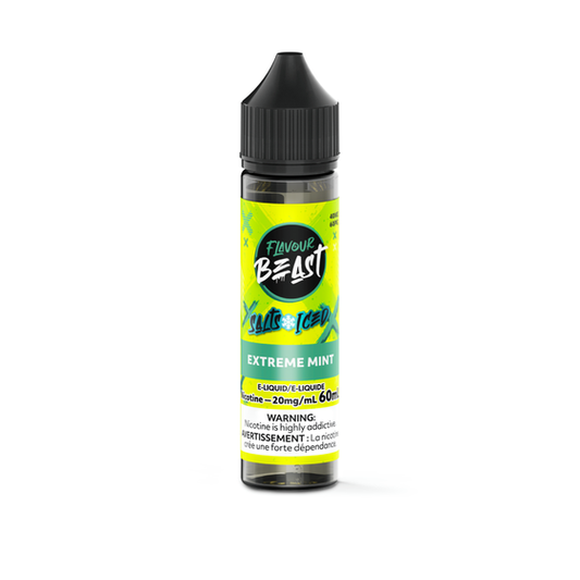 Extreme Mint Ice By Flavour Beast E-liquid SALT Nicotine 60mL