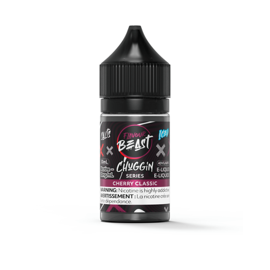 Cherry Classic Iced By Flavour Beast E-liquid Chuggin' Series 30mL(ONTARIO TAXED)