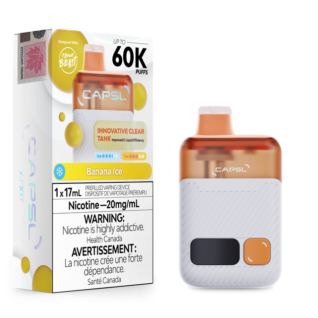 CAPSL 60K Disposable Vape 20MG