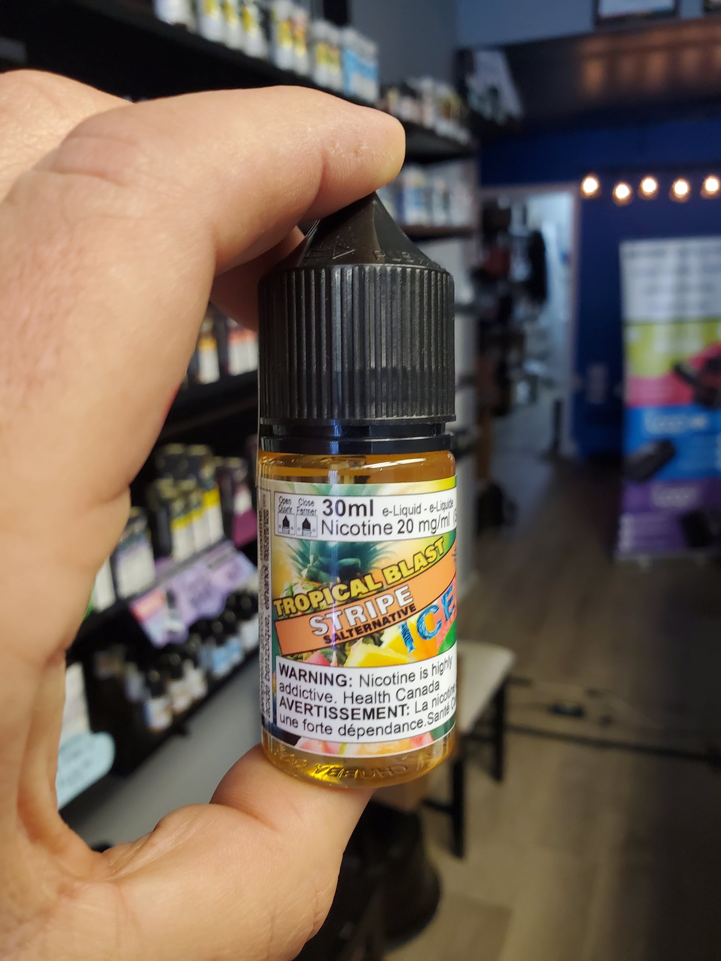 TROPICAL BLAST ICE Salt By Stripe Salternative 30mL