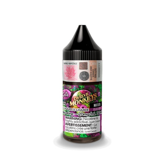 Twelve Monkeys Salts 30mL