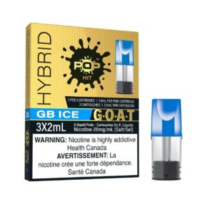 POP Hit 3P/K Pods (Stlth Compatible) 20MG Hybrid