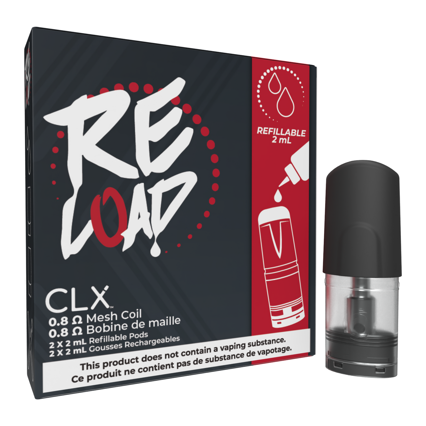 CLX Refillable S Pod 2P/K